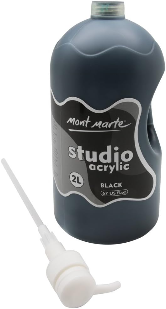 Mont Marte Discovery School Acrylic, Black