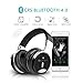Willnorn Walker6 Wireless Active Noise Cancelling Bluetooth Headphones with Hi-Fi Sound, Microphone, NFC, 36-Hour Playtime … (black)