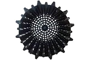 ROOTRIMMER 5 Gallon Air Pruning Containers, Roots Control Planter New Plastic Nursery Pots Fruit Vegetable Orchard Garden Self-Planting Pots, Size 12"x12", Black, (10P)