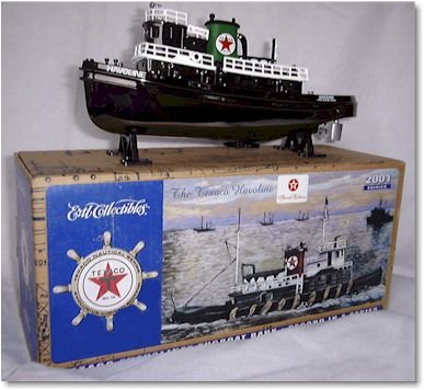 2001 TEXACO Havoline TUGBOAT "SPECIAL CHROME EDITION" #2 in Series - Operates in Port Arthur Texas - Diecast Metal