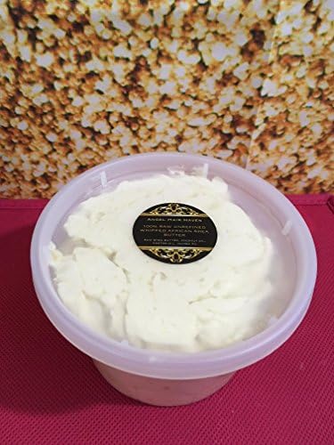 10 OZ RAW UNREFINED WHIPPED AFRICAN SHEA BUTTER COCONUT CASTOR JOJOBA OIL PURE