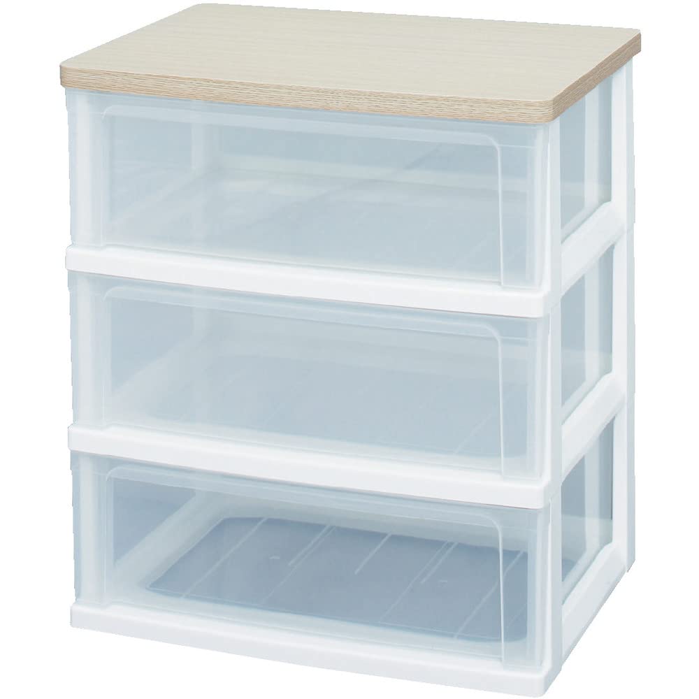 アイリスオーヤマ ウッドトップ チェスト フレンチオーク WTW-543商品画像