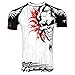 Tigon Sports MMA Rash Guard Compression Base Layer Short Sleeve Mens White
