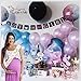 Baby Gender Reveal Party Supplies (109 Pieces) Decorations for Baby Reveal or Baby Shower. Includes: Jumbo Gender Reveal Balloon, Girl or Boy Foil Balloons, Banner, Confetti/Pink & Blue Balloons, It's a boy/girl Stickers, 