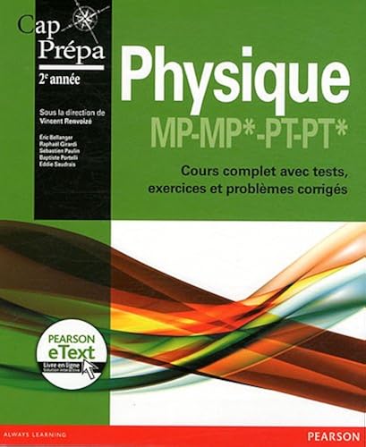 Download Physique MP-MP*, PT-PT* (Inclus etext) PDF