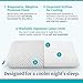 Leesa Premium Foam Pillow for Sleeping, Standard Size, CertiPUR-US Certified / 30-Night Trial