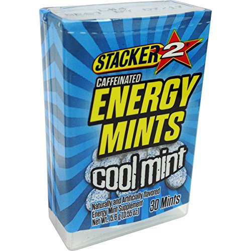 Stacker 2 Energy Energy Mint (Cool Mint) 30 Tablet/Pack (Lot of 24 X