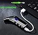 Arc Lighter USB Lighters Rechargeable Electric Plasma Lighter Flameless BBQ Camping Lighter lcfun Windproof Arc Candle Lighters (Black)thumb 4