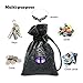 Dice Bag Drawstring Leather DND Dice Pouch Storage Bag for D&D Dices, Coins and Accessories (Mama Dragon-Lavender Eye) Patent Number D893867