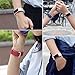 Wepro Band Compatible with Fitbit Charge 4 Bands for Women Men, Compatible with Fitbit Charge 3 Bands, Waterproof Breathable Holes Sport Strap for Charge 4/Charge 3/Charge 3 SE, Small, Pink Sand