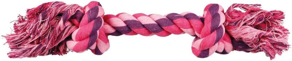 Trixie Denta Fun Pure Cotton Playing Rope for Dog 40 cm, Pack of 4, Multicolor - Image 4