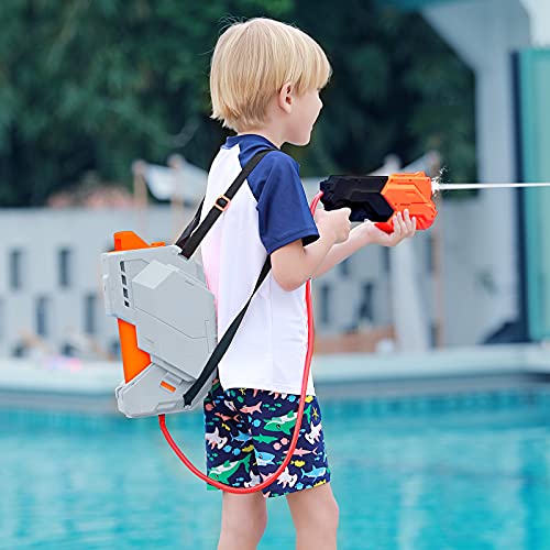 Tinleon Water Gun with Backpack Tank,Squirt Guns for Kid Adult 2800cc