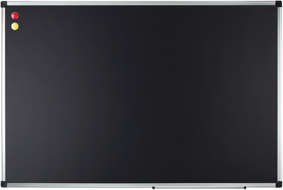 XBoard Magnetic Chalkboard Blackboard 36 x 24, Chalk Board/Black Board with 2 Magnets : Office Products