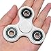 SENQIAO Fidget Spinner Toy Stress Reducer with Si3N4 Hybrid Cearmic Bearings,Ultra Durable Build,Long Spin Time,Perfect For ADD,ADHD,Anxiety (White)