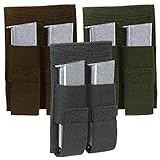 VooDoo Tactical 20-0119 Hook and Loop Removable Double Pistol Mag Pouch