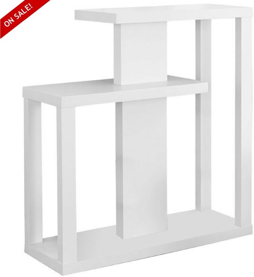 Amazon Com Hallway Console Table White Accent Modern Foyer Home