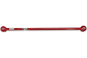 SPOHN PERFORMANCE Spohn D09-1500-104R Adjustable Rear Panhard Track Bar with Polyurethane Bushings for 2009-2022 Dodge Ram 1500 Trucks (Red)