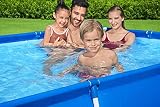 Bestway Steel Pro Metal Frame Swimming Pool Family Above Ground Outdoor Garden view 12