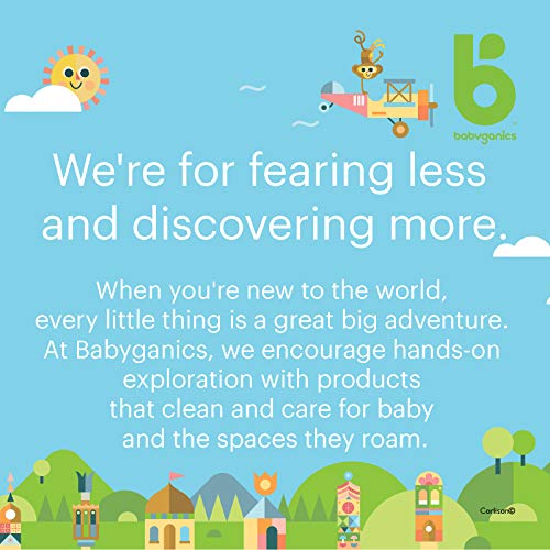 BABYGANICS BABY WIPES, FRAGRANCE FREE, 80 CT