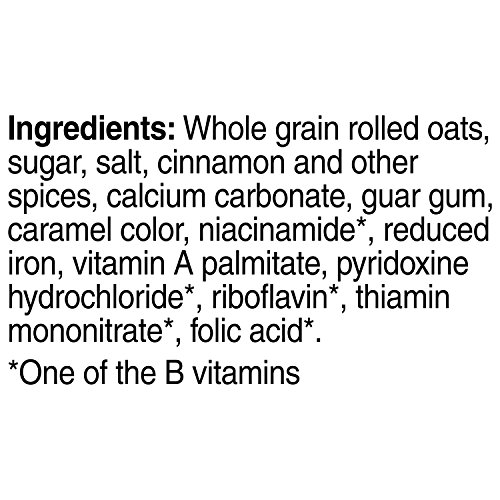 Quaker Instant Oatmeal Cinnamon & Spice, 10Count Boxes (Pack of 4