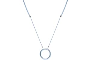 JOJOPANDA Glasses Necklace Eyeglass Holder Ring Chain Cord Sunglasses Strap Stainless Steel Polishing Loop