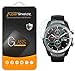 Supershieldz (2 Pack) Designed for TicWatch Pro S, TicWatch Pro 2020, TicWatch Pro 4G LTE and TicWatch Pro Tempered Glass Screen Protector, (Full Screen Coverage) Anti Scratch, Bubble Free