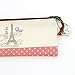 Paris Memories Pastorable Cute Canvas Pen Pencil Stationery Pouch Bag Case,Set of 4