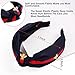 QiYue Headbands Women Hair Head Bands - Accessories Cute Beauty Fashion Hairbands Girls Cross Vintage Head Hair Bands Knotted Wide Band For Women Wash Face Makeup Workout GYM Yoga Running