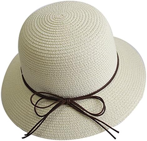 YUUVE Fedora Sun Hat Floppy For Women Straw Brim Portable Foldable Beach Hats Adjustable Soft Hiking Traveling Caps For Ladies Girls