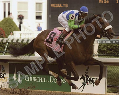 Barbaro 2006 Kentucky Derby Champion Winner Edgar Prado 8x10 Photo