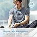Anker SoundBuds Slim Wireless Workout Headphones, 10-Hour Playtime, Bluetooth 5.0, IPX7 Waterproof, Magnetic Wireless Earbuds, Blue