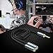 MillSO Audio Splitter Adapter, 3.5mm Y Splitter PC Gaming Headphone (Double Female 3 Pole to Single Male 4 Pole) Jack Headset Adapter Compatible Xbox One, PS4, Switch, Smartphone, Laptop CTIAthumb 3