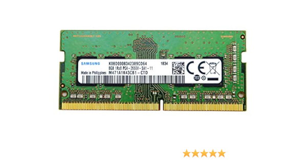 SAMSUNG M471A1K43CB1 8GB 1RX8 DDR4 PC4-21300 2666MHZ CL19 Laptop Memory  Module : Amazon.com.au: Computers