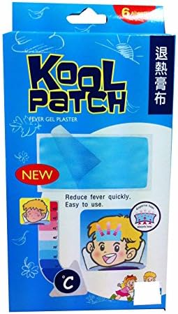 Kool Patch Fever, Reduce Fever Easy to Use 6 Sheets / Pack.