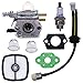 FitBest C1U-K52 Carburetor with Repower Maintenance Kit Gaskets Spark Plug Air Filter for ECHO PAS2000 PAS2100 GT200EZR GT2000R SHC1700 SHC2100 Series primary