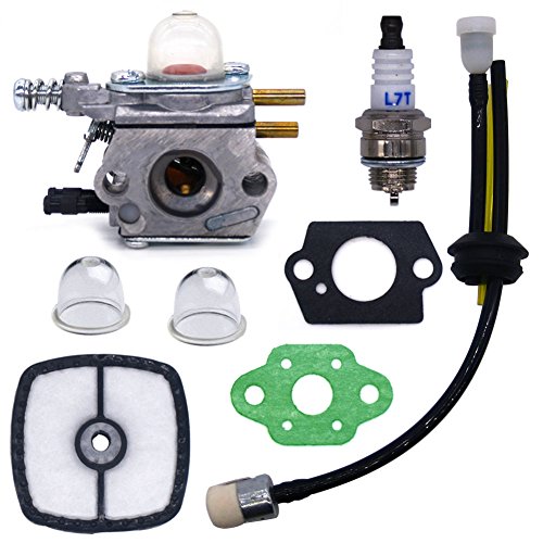 FitBest C1U-K52 Carburetor with Repower Maintenance Kit Gaskets Spark Plug Air Filter for ECHO PAS2000 PAS2100 GT200EZR GT2000R SHC1700 SHC2100 Series