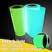 6 Sheets Glow in The Dark Vinyl Luminous Heat Transfer Vinyl HTV for Shirt 12×10