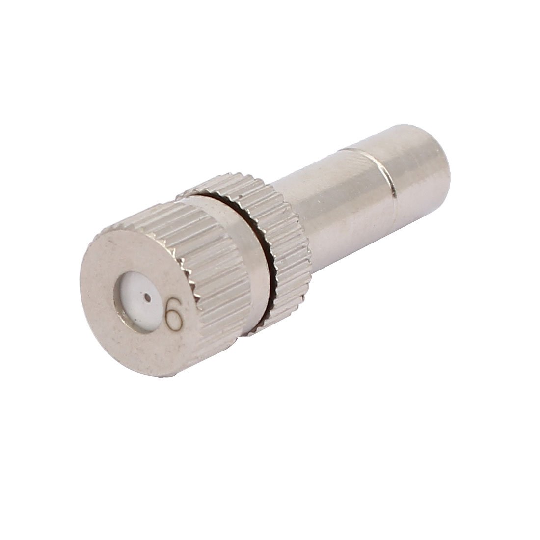 Sourcingmap 0.6mm Orifice Dia 27mm Length Slip Lock Mist Nozzle for 6mm Quick Connector