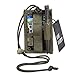 OneTigris Tactical ID Card Holder Hook & Loop Patch Badge Holder Neck Lanyard Key Ring and Credit Card Organizer (RangerGreen)
