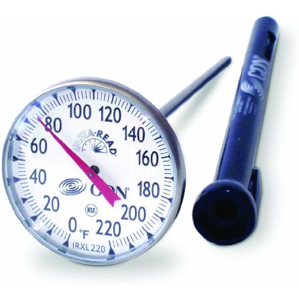 CDN Candy IRXL220 Large Dial Cooking Thermometer Instant Read