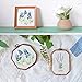 2 Pack Embroidery Kit, Full Range of Embroidery Starter Kit with Pattern DIY Embroidery Kit for Beginner Including Embroidery Cloth, Embroidery Hoop, Threads, Tools Kit (Lavender and Lupine)