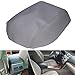 QKPARTS Armrest Center Console Lid Cover Microfiber Leather Fits for Toyota Camry 2007-2011 Gray