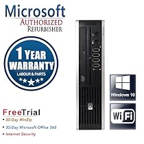 HP Elite 8300 Ultra Small Business High Performance Desktop Computer PC (Intel Core i5-3470S 2.9GB Quad Core,8GB RAM DDR3,1TB HDD,DVD-ROM,Wi-Fi,Windows 10 Professional 64)(Certified Refurbished)