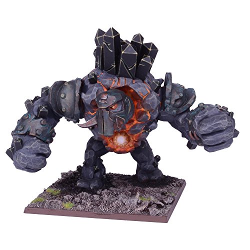 Kings of War: Abyssal Dwarf Greater Obsidian Golem