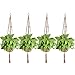 Zealor 4 Pack Plant Hanger Macrame Jute 4 Legs 40 Inches Plant Holder for Indoor Outdoor Balcony Ceiling Patio Deck