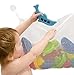 Baby/Toddler Bath Tub Toys Organizer/Storage - Durable Design + 2 Extra Strong Suction Cups! Large Storage/Bag/Holder for Toys Even as a Shower Caddy and Baby gift! Mold Free Playtime for Bathtime