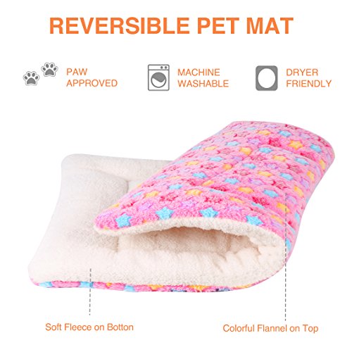 Mora Pets Ultra Soft Pet (Dog/Cat) Bed with Cute Prints Reversible