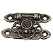 Box Hasp - TOOGOO(R) 12x Antique Brass Decor Jewelry Trinket Wooden Box Hasp Clasps Latch Hook+Screws