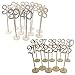 Pixnor 21 to 40 Wooden Table Numbers with Holder Base for Wedding Party Decoration Pack of 20