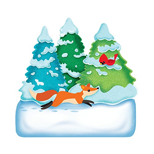 Trend Enterprises Winter Wonder Classic Accents Classroom Decoration (36 Piece)